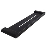 stainless steel shower shelf with towel bar