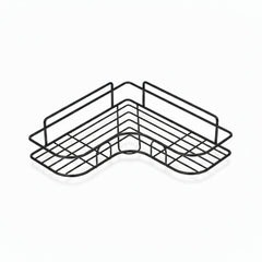 Stainless Steel Bathroom Corner Shelf - Rust Proof Hanging Shower Organizer Caddy - Metal Shower Caddy Hanging - Hurbane Home