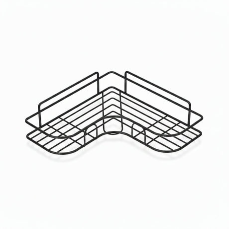 Stainless Steel Bathroom Corner Shelf - Rust Proof Hanging Shower Organizer Caddy - Metal Shower Caddy Hanging - Hurbane Home