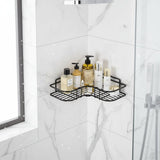 Stainless Steel Bathroom Corner Shelf - Rust Proof Hanging Shower Organizer Caddy - Metal Shower Caddy Hanging - Hurbane Home