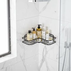 Stainless Steel Bathroom Corner Shelf - Rust Proof Hanging Shower Organizer Caddy - Metal Shower Caddy Hanging - Hurbane Home