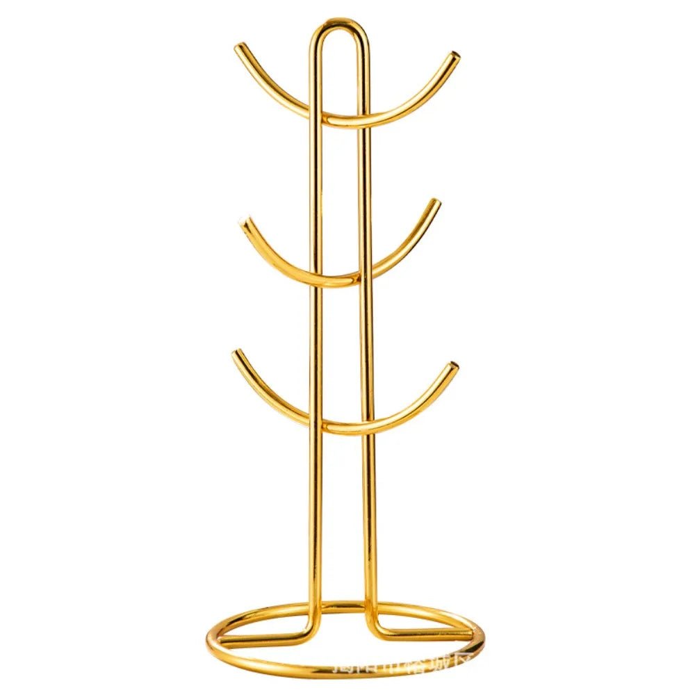 Stainless Steel Cup Rack Upside - Down Hanging Wine Glass Holder - Hurbane Home