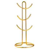 Stainless Steel Cup Rack Upside - Down Hanging Wine Glass Holder - Hurbane Home