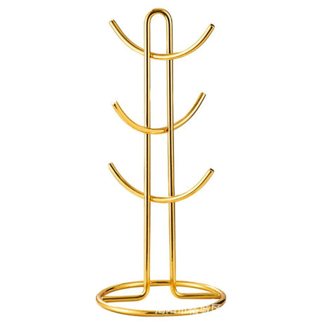 Stainless Steel Cup Rack Upside - Down Hanging Wine Glass Holder - Hurbane Home
