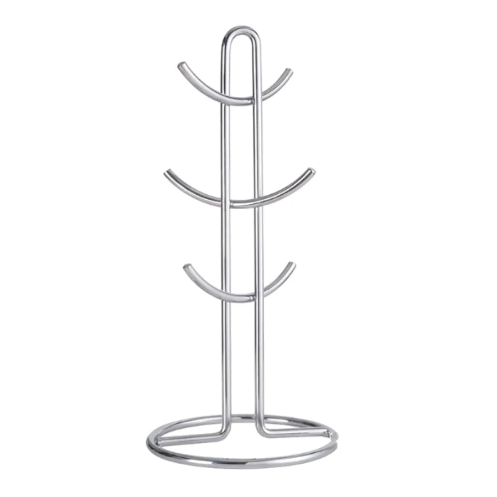 Stainless Steel Cup Rack Upside - Down Hanging Wine Glass Holder - Hurbane Home