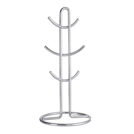 Stainless Steel Cup Rack Upside - Down Hanging Wine Glass Holder - Hurbane Home