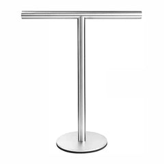 Stainless Steel Freestanding Towel Rack - Durable Countertop Organizer for Bathrooms - countertop towel rack - Hurbane Home