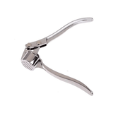 Stainless Steel Garlic Press – Heavy Duty Manual Crusher Kitchen Tool - Stainless Steel Garlic Press - Hurbane Home