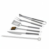 Stainless Steel Kitchen Utensil Set - Premium BBQ Grill Cooking Tools - Kitchen Tool Set Stainless - Hurbane Home