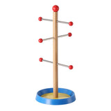 Stainless Steel Mug Tree Stand - Space - Saving Kitchen Cup Holder Rack - Mug Tree Holder - Hurbane Home