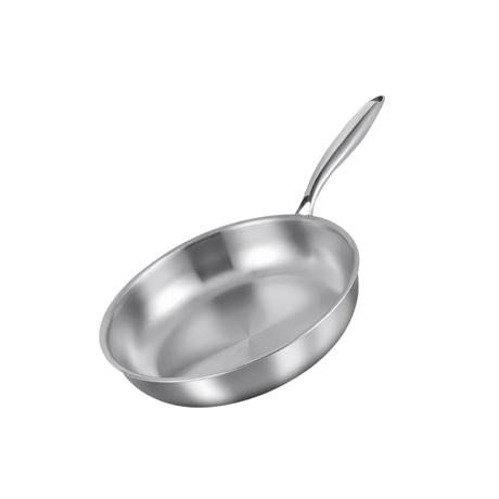 Stainless Steel Non Stick Pan – Uncoated Induction Skillet for Cooking - Stainless Steel Frying Pan - Hurbane Home