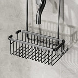 Stainless Steel Shower Caddy – No - Drill Wall - Mounted Bathroom Organizer - Hurbane Home