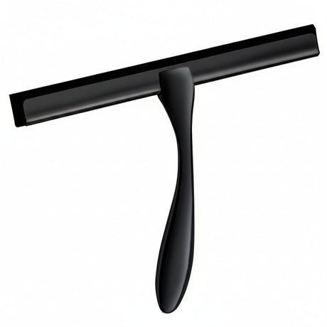 Stainless Steel Shower Squeegee - Silicone Blade for Streak - Free Glass Cleaning - Stainless Steel Shower Squeegee - Hurbane Home