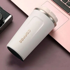 Stanley Thermos Mug – Leak - Proof Insulated Stainless Steel Travel Coffee Cup - Hurbane Home
