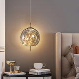 Starry LED glass pendant light product view