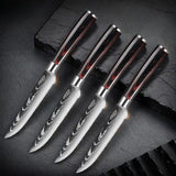 Steak Knife Set – Commercial Stainless Serrated Knives for Restaurants - Steak Knife Set - Hurbane Home
