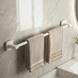 Stick Towel Holder - Space - Saving Wall Mounted Rack for Organized Bathroom - wall mounted towel rack - Hurbane Home
