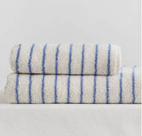 Striped Cotton Bath Towel – Soft & Absorbent Retro Bath Towel - Turkish Cotton Bath Towel - Hurbane Home