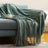 Stylish Sofa Throws - Cozy Cotton Blanket for Living Room Decor - Cotton Throw Blanket - Hurbane Home