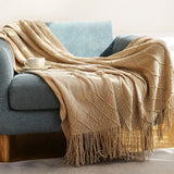 Stylish Sofa Throws - Cozy Cotton Blanket for Living Room Decor - Cotton Throw Blanket - Hurbane Home