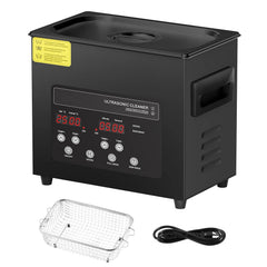 SucceBuy 40kHz Ultrasonic Cleaner Heated Stainless Steel Portable Timer - Hurbane Home