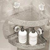 Suction Shower Caddy – Strong Grip Wall Organizer Shelf for Bathrooms - Hurbane Home