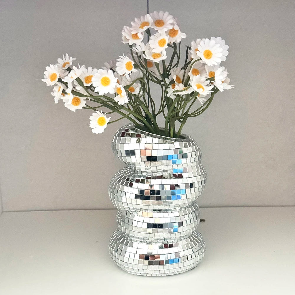 Stylish table flower vase centerpiece décor