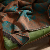 Tassel Blanket - Boho Cotton Throw for Cozy Home Decor with Tassels - Cotton Throw Blanket - Hurbane Home