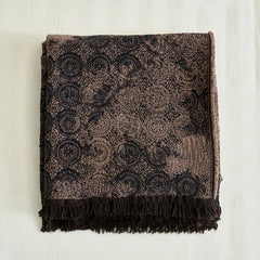 Tassel Blanket - Boho Cotton Throw for Cozy Home Decor with Tassels - Cotton Throw Blanket - Hurbane Home