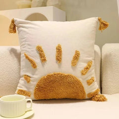 Tassel Pillow Cover - Boho Chic Decoration for Sofa or Bed - Stylish & Cozy - Boho Pillow Cover - Hurbane Home