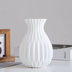 Textured Ceramic Vase - Elegant Design for Stylish Home Decor - Textured Ceramic Vase - Hurbane Home