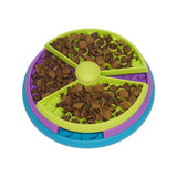 Three - Layer Slow - Feed Interactive Dog Puzzle Bowl Rotating Anti - Gulp - Hurbane Home
