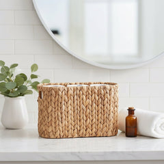 Toilet Roll Hamper - Stylish Storage Solution for Bathroom Essentials - Toilet Paper Basket - Hurbane Home