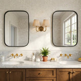 Traditional pleated linen shade wall sconce close detail view 14