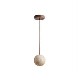 Travertine stone pendant light additional product view 12