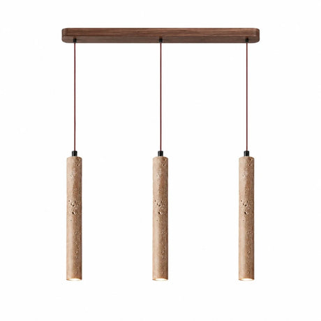 Travertine stone pendant light colour option view 15