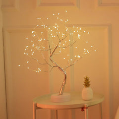 The tree of light lamp unlit product angle