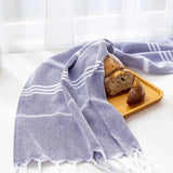 Turkish Cotton Kitchen Towels - 100% Pure Cotton, Ultra - Absorbent Dish Cloths - 100 Cotton Kitchen Towels - Hurbane Home