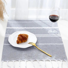 Turkish Cotton Kitchen Towels - 100% Pure Cotton, Ultra - Absorbent Dish Cloths - 100 Cotton Kitchen Towels - Hurbane Home