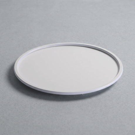 Ultra thin round LED ceiling light in white