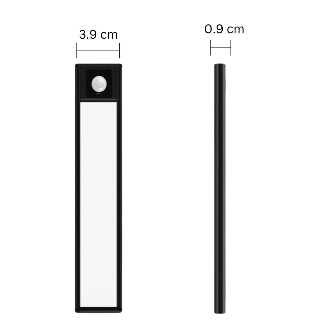 Dimension drawing showing the 1.5 in width and 0.35 in thickness
