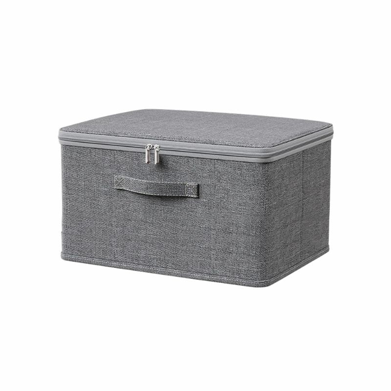 Under Bed Shoe Storage – Foldable Oxford Cloth Zippered Organizer Box.