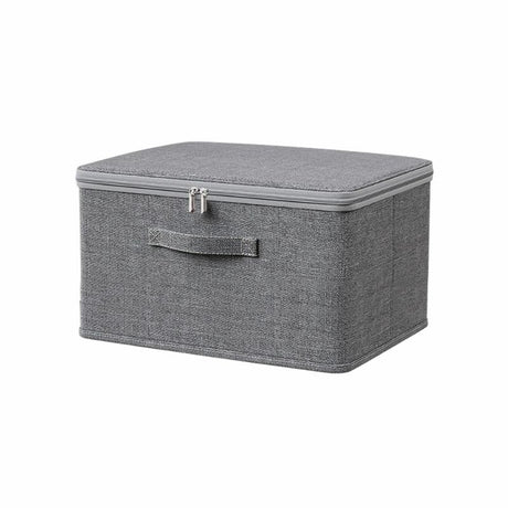 Under Bed Shoe Storage – Foldable Oxford Cloth Zippered Organizer Box.