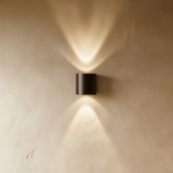 Waterproof up and down outdoor LED wall light close detail view 2