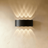 Waterproof up and down outdoor LED wall light close detail view 8