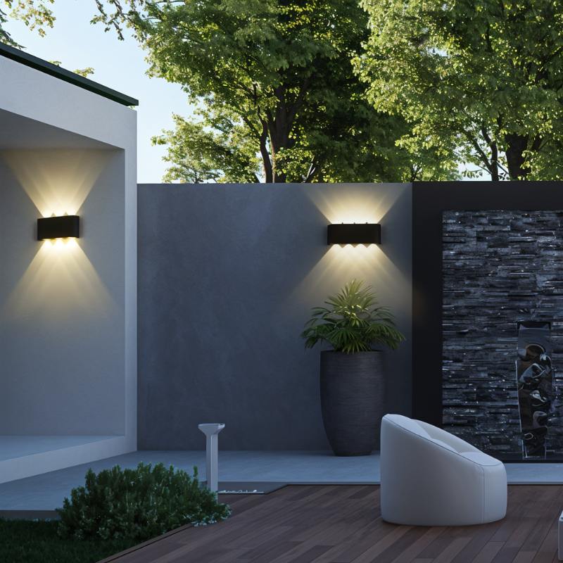 Waterproof up and down outdoor LED wall light supplementary product view 23