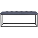 Upholstered End of Bed Bench with Tufted Storage - Elegant Bedroom Accent - upholstered bedroom bench - Hurbane Home