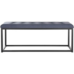 Upholstered End of Bed Bench with Tufted Storage - Elegant Bedroom Accent - upholstered bedroom bench - Hurbane Home