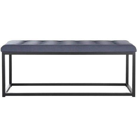 Upholstered End of Bed Bench with Tufted Storage - Elegant Bedroom Accent - upholstered bedroom bench - Hurbane Home