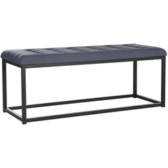 Upholstered End of Bed Bench with Tufted Storage - Elegant Bedroom Accent - upholstered bedroom bench - Hurbane Home